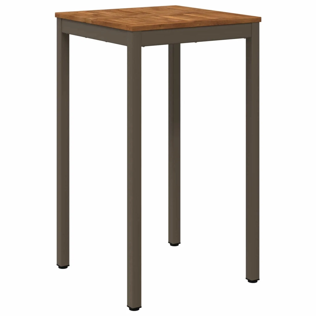 Tavolo Bar da Giardino Naturale e Caffè 60 x 60,5 x 105 cm 901333