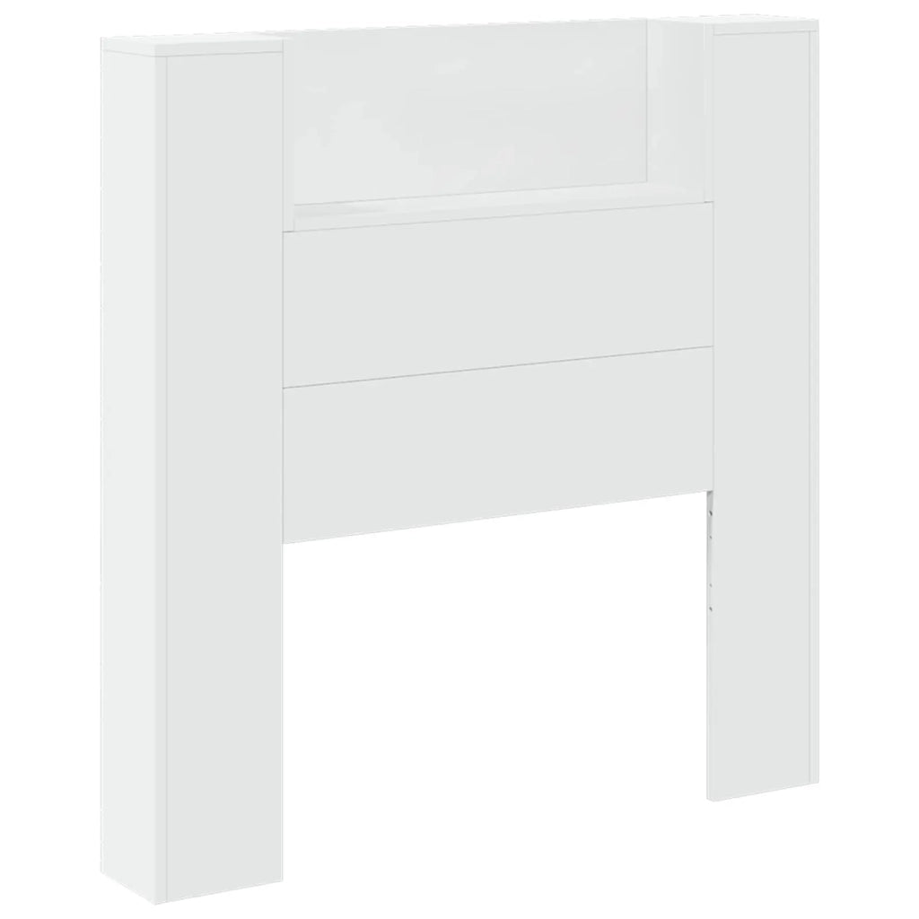 Testiera Letto Bianco Legno ingegnerizzato