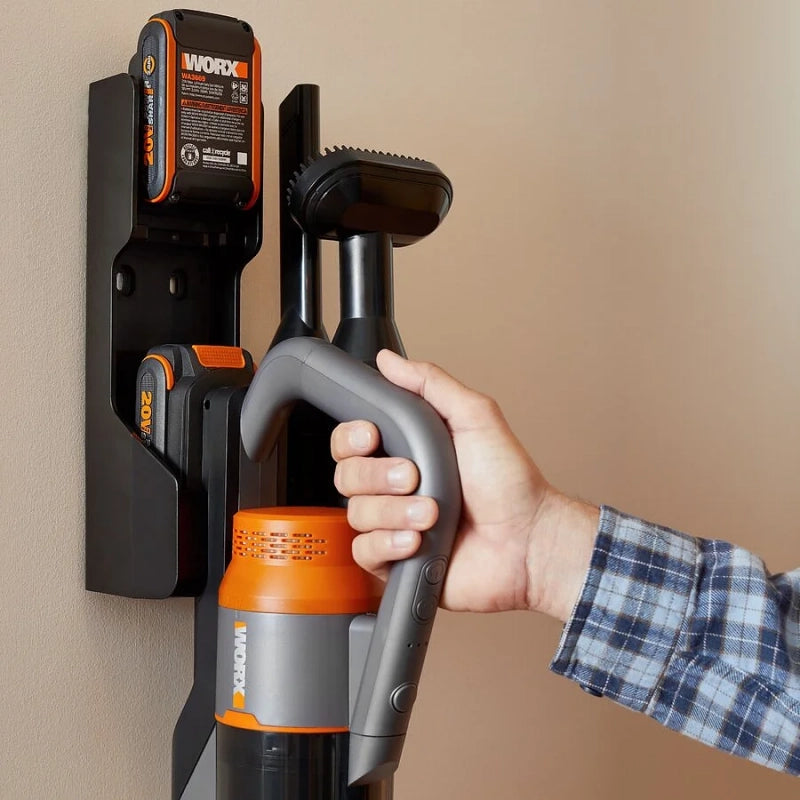 Aspirapolvere a Batteria 20V WX038.1 Brushless con Batteria 2.0Ah Inclusa per Casa e Auto - Worx