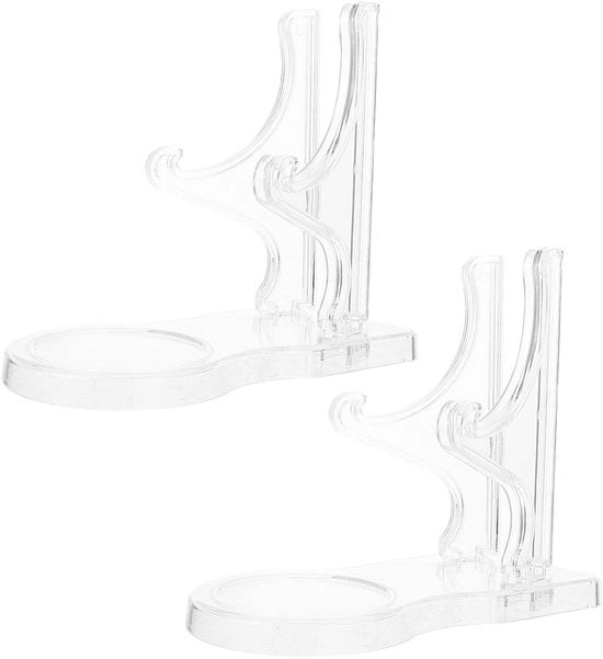 Display Standaard per Esposizione - Transparante - Fatta di Acrilico - Supporto per Caffè - Supporto per Vetro da Vino - Supporto per Tè - Standaard per Esposizione