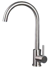 Miscelatore Lavello Canna a Ponte Girevole Acciaio Inox – Cartuccia Ø35 mm