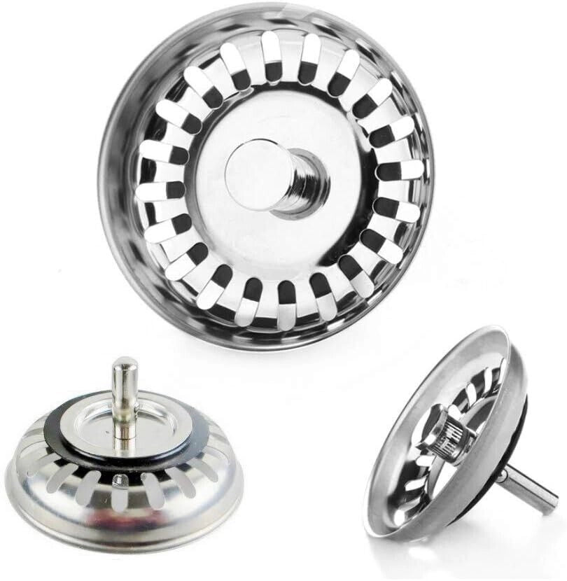 TAPPO FILTRO PER LAVELLO DA CUCINA 80MM SCARICO 79349