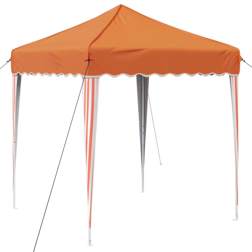 Tenda per feste a pop-up-Gazebo Arancione 195 x 195 x 245 cm 335184