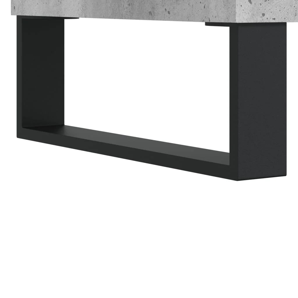 Buffet credenza cassettiera mobiletto mobile contenitore organizer per cucina soggiorno salotto alto 57 x 35 x 90 cm legno ingegnerizzato grigio 02_0034453