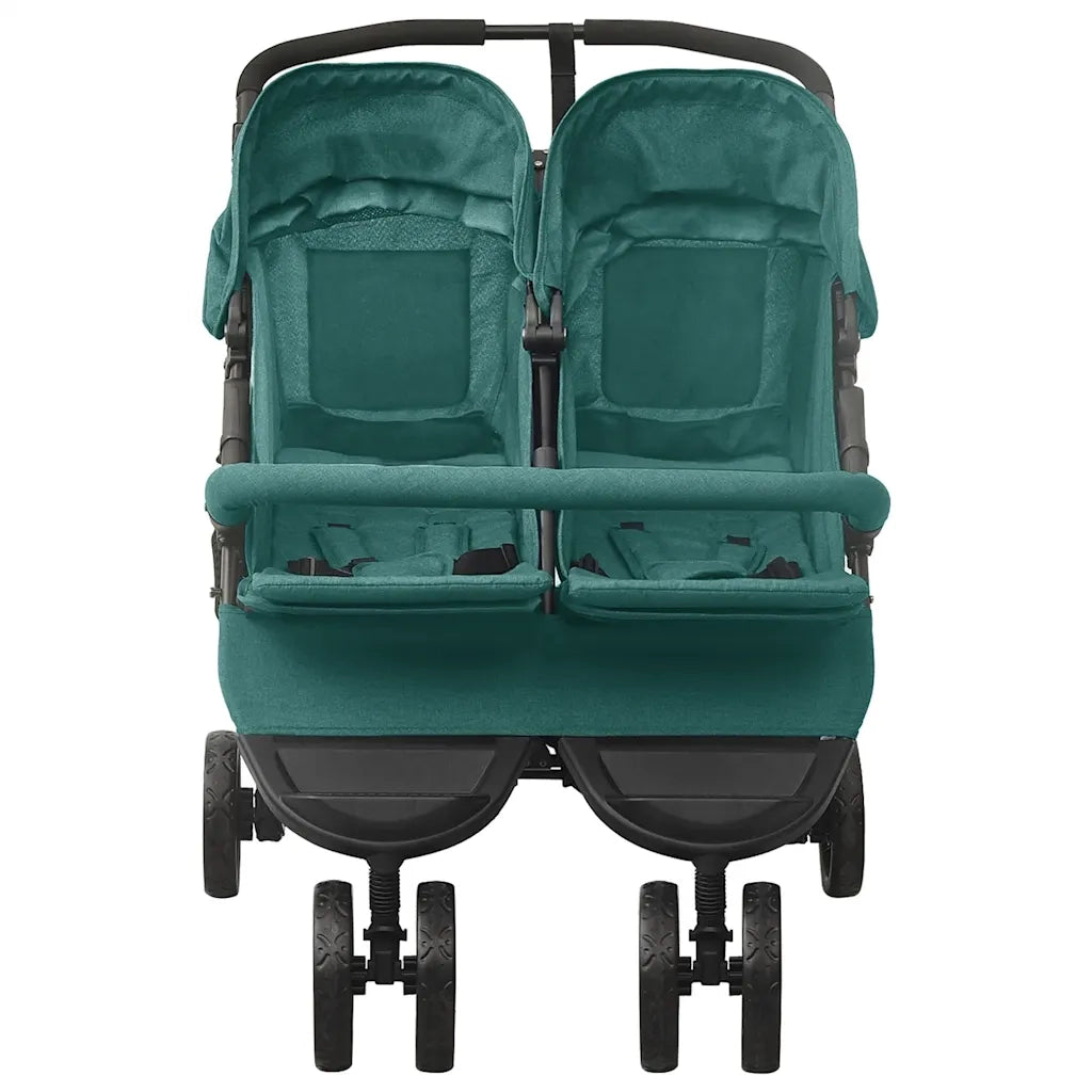Passeggino Gemellare Verde in Acciaio CFW3948875