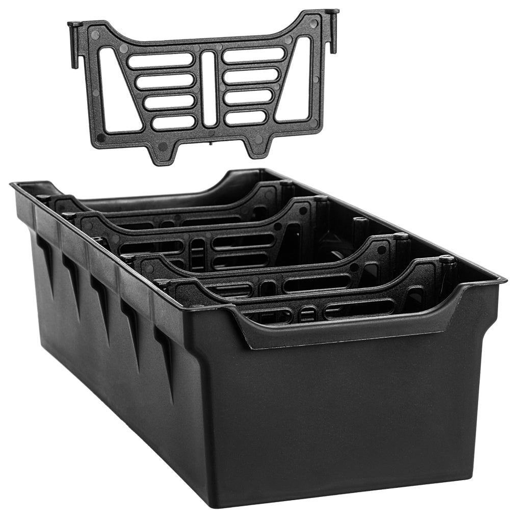 KADAX Organizer na przyprawy czarny <24> K17438