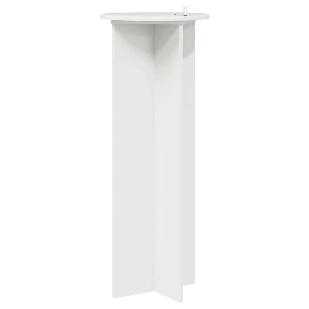 Supporto per piante 2 pcs Bianco Lucido Ø40 x 100 cm 899694