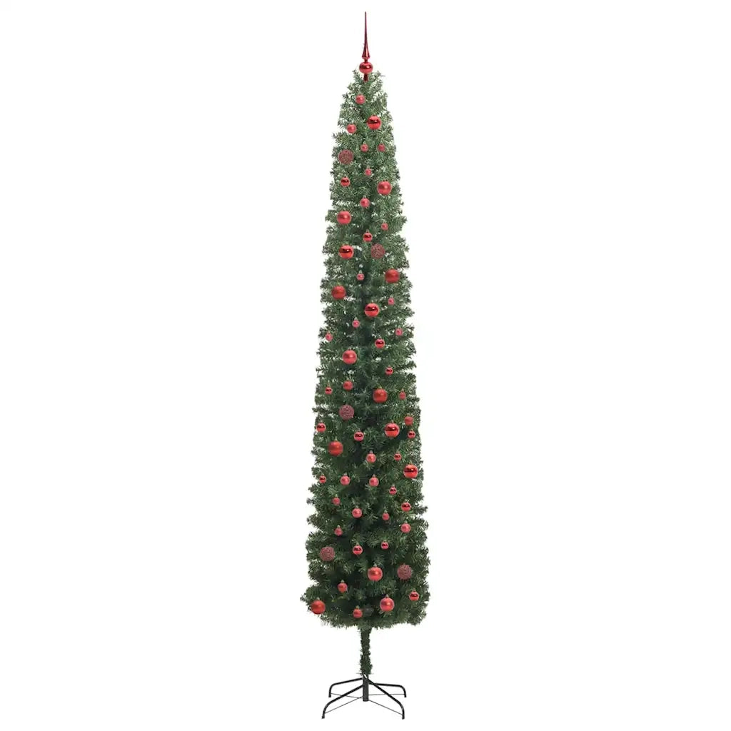 Albero di Natale artificiale con 300 LED Verde 270 cm 3394978