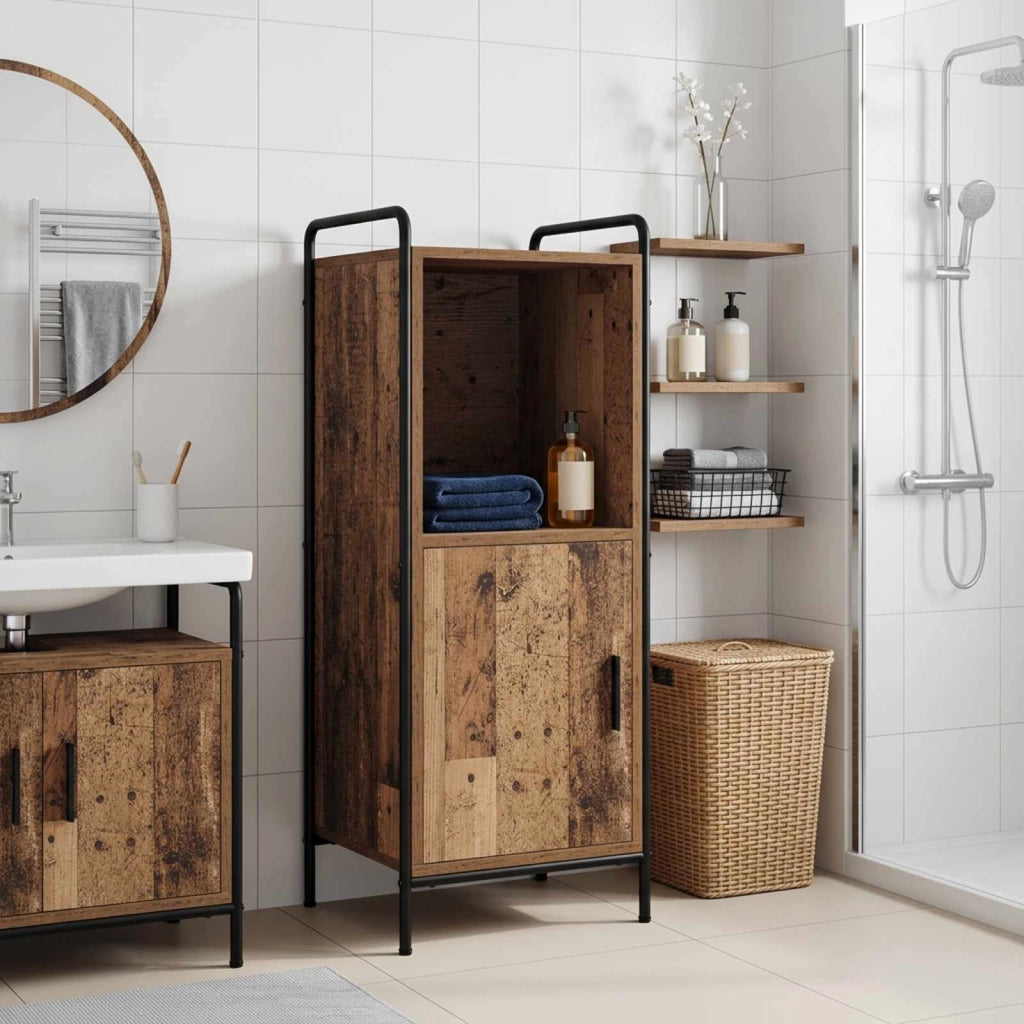 Mobile da Bagno Legno antico 40 x 36 x 99,5 cm 8014038