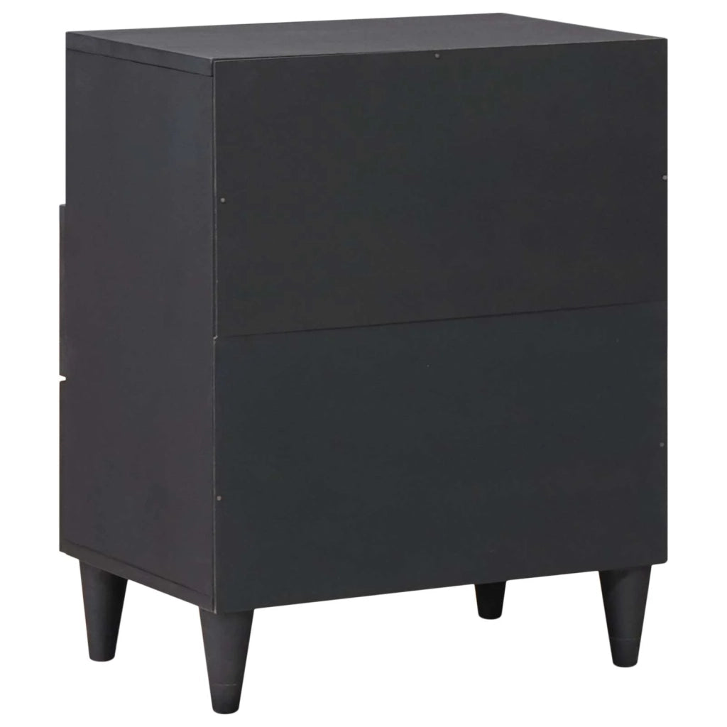 Comodino Multicolore 50 x 33 x 60 cm Legno di mango massello