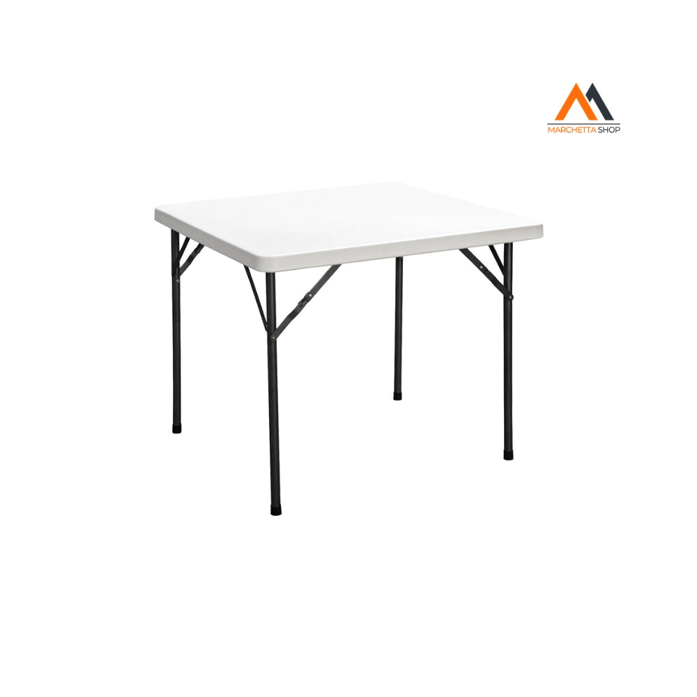 TAVOLO QUADRATO PIEGHEVOLE 'PARTY' cm 87 x 87 x h. 74 - colo