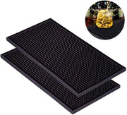Materassino antiscivolo in gomma - 2 pezzi - 30 x 15 cm - Impermeabile - Rapido assorbimento - Piastra di assorbimento