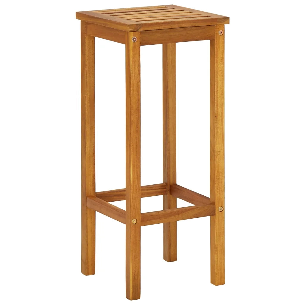 Set da Bar da Balcone 3 pz | Set Salotto da Giardino in Massello Acacia