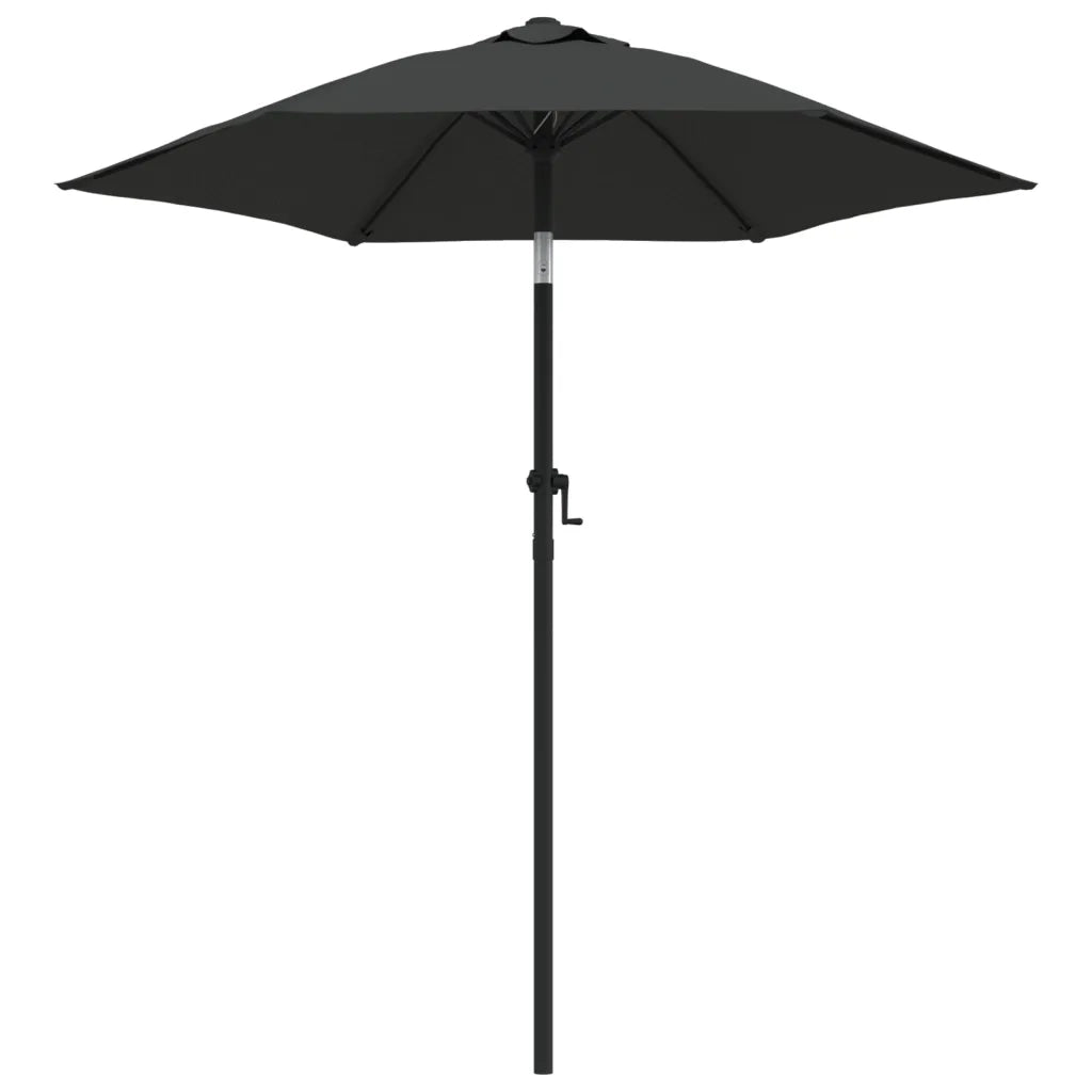 Ombrello | Parasolne Antracite 200x224 cm in Alluminio