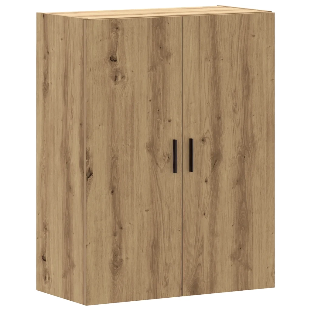 Mobile a Parete Rovere Artigianale 69,5x34x90 cm 857293