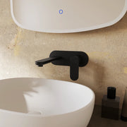 Miscelatore lavabo ad incasso nero opaco | Margot