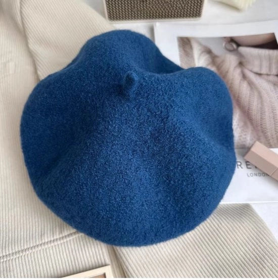 Baret caldo per donne, autunno e inverno, cappello elegante a forma di zucca di zucca