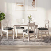 Cuscini per Seduta 4 pcs Grigio chiaro 45 x 45 cm
