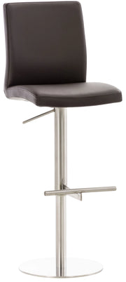 Barhocker Cadiz Kunstleder edelstahl