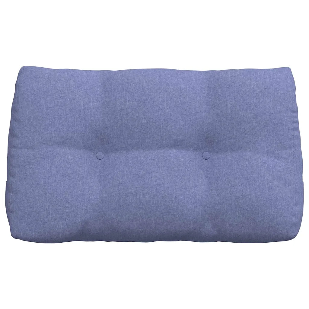 Cuscino per Schiena Blu jeans 80 x 24 x 50 cm Tessuto 42014426