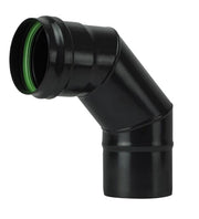 GOMITO A 90  ° PER STUFE A PELLET 'LIGHT'  EE ? 80 mm - SAVE