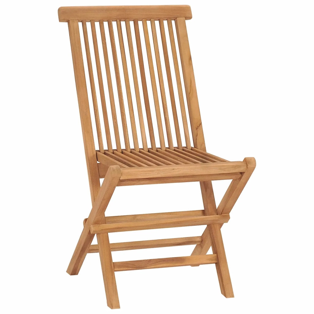 Set da Giardino 5 pz Marrone Legno Teak Massello 3437385