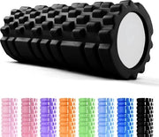 Rollatore di Spugna Superiore per Spalle Ultralite Resistente - Strumento di Automasagge per Recupero e Flessibilità (Nero)