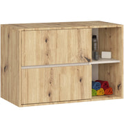 Mobile bagno sospeso senza lavabo VAMI Rovere Artisan, Cashmere 90 cm 2 cassetti 90x45,5x60 cm