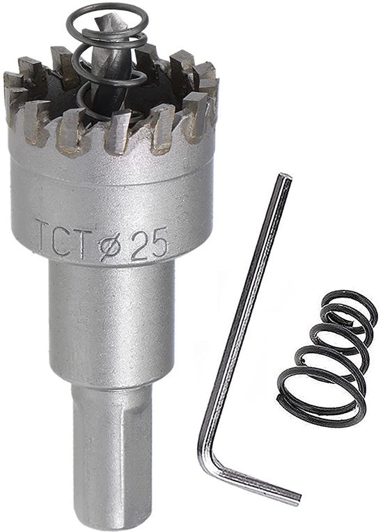 Taglieraggio in acciaio di alta qualità con set di lame 15mm/50mm - Armatura anti vibrazione - Lame snodabili - Finitura cromata - Taglieraggio in acciaio