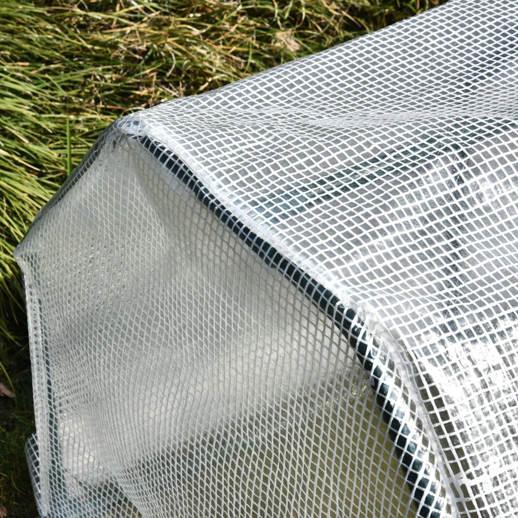 Mini serra, serra in alluminio, resistente ai raggi UV, 99 x 71 x 60 cm, per pomodori e piante da giardino