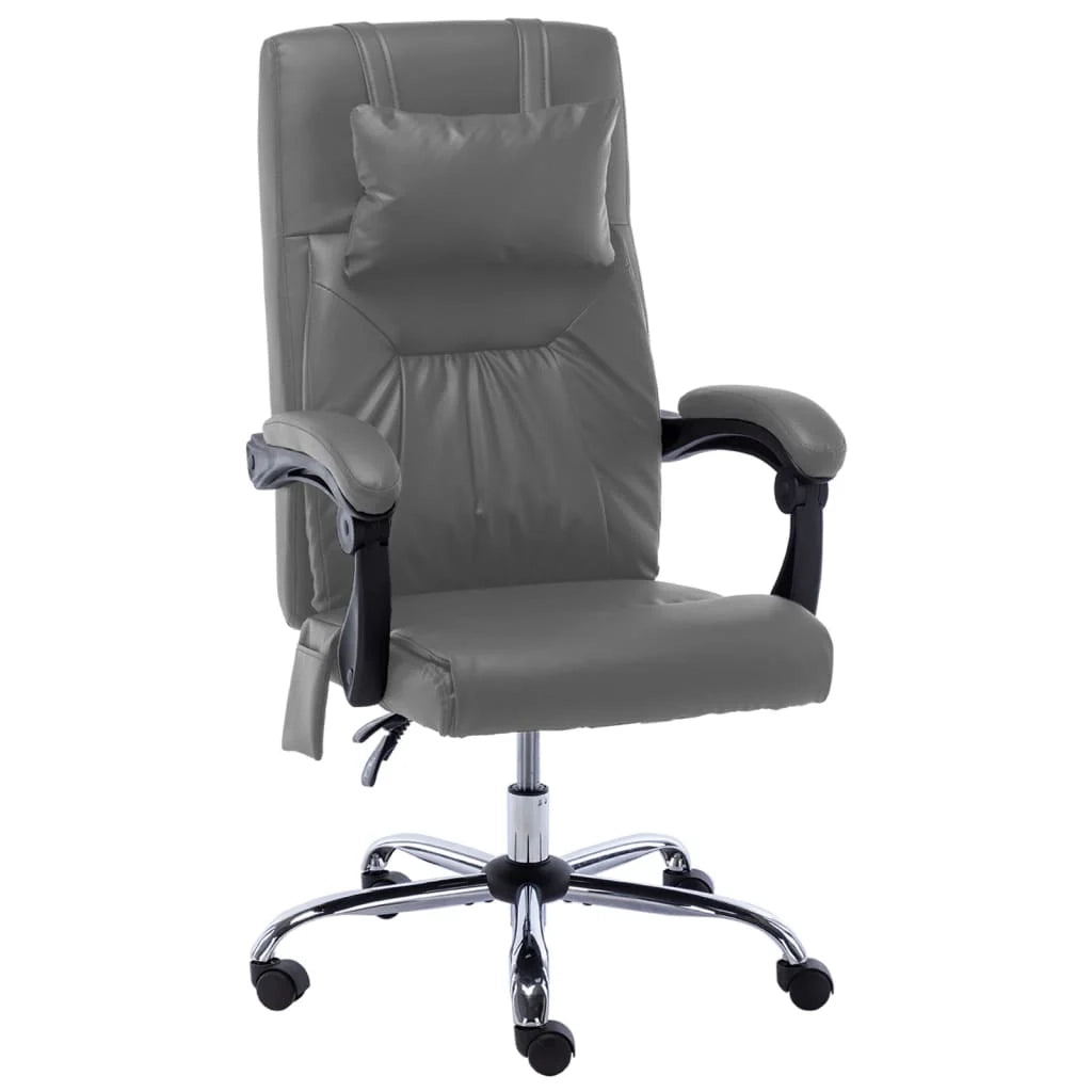 Sedia poltrona sedia da ufficio sedia da computer sedia da studio sedia da massaggio similpelle antracite antracite 02_0024004
