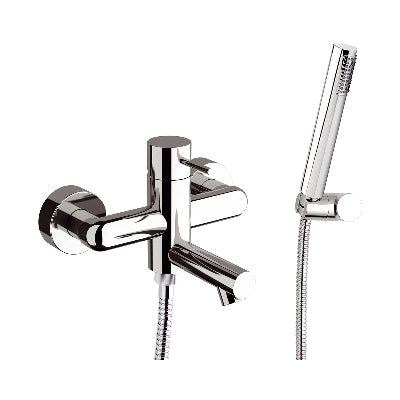 MONOCOMANDO VASCA CON ACCESSORI LINEA ULTRAMINIMAL- Cromo- MARIA- pezzi 1