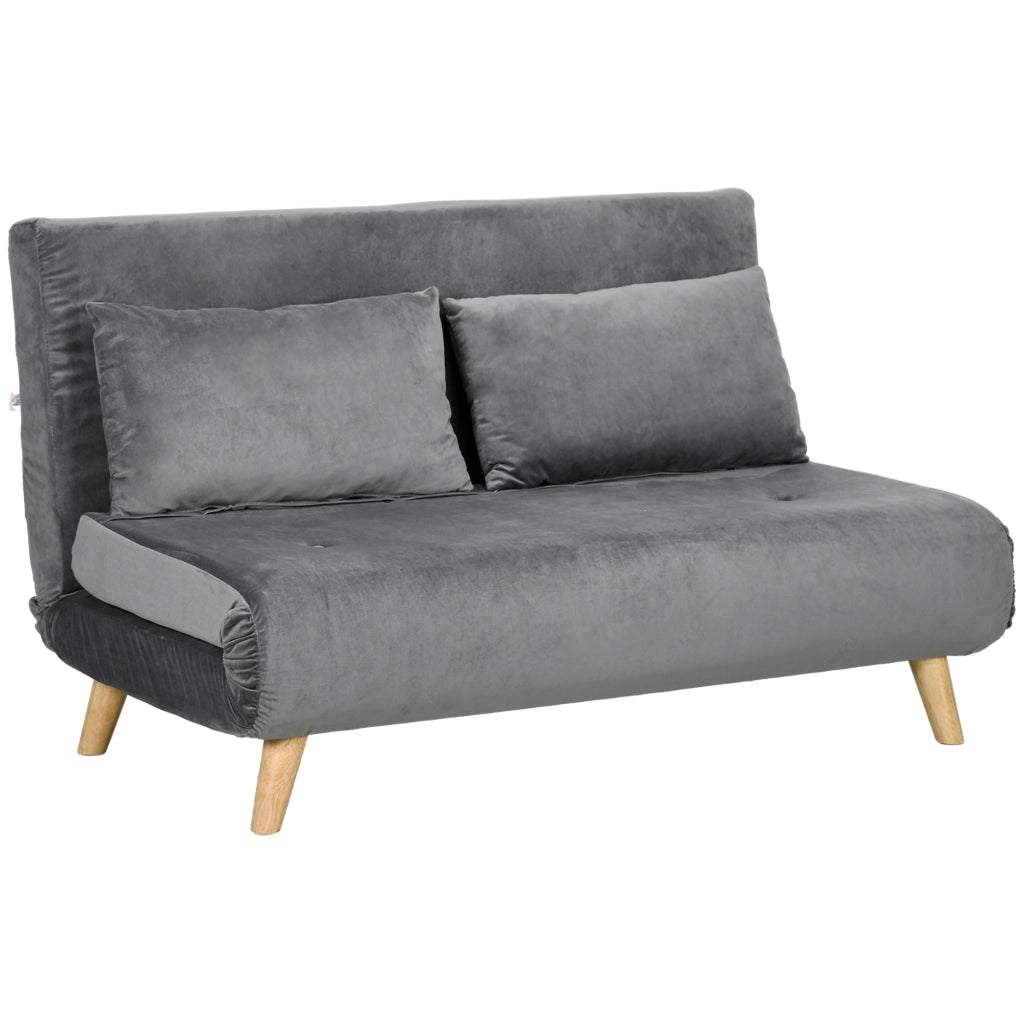 POLTRONA LETTO 72x78x79 cm Grigio in poliestere