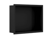 Nicchia bagno Solid Surface 30x40 cm - nero opaco