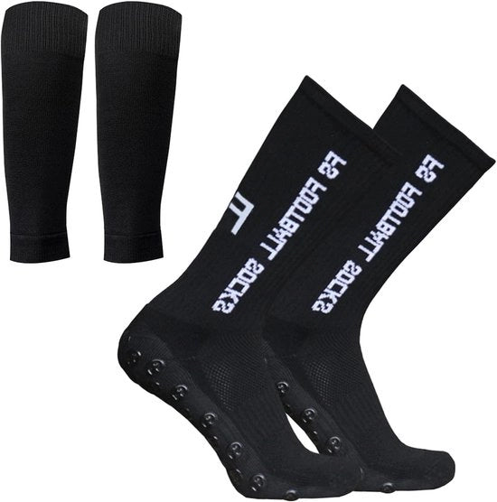 Set di Calzettoni Antiscivolo per Sport Esterni con Cuffie e Calze con Grip