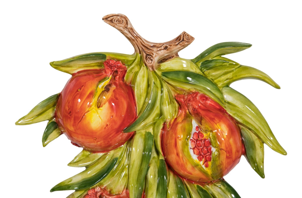 Biscottini FREGIO DECORO IN CERAMICA DI BASSANO L43XPR30XH6 CM MADE IN ITALY