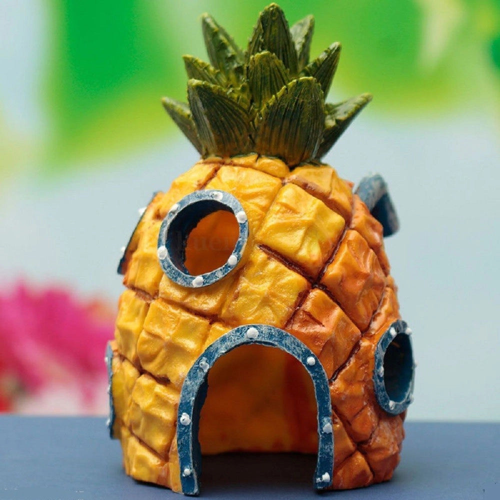 Trade Shop - Casa Casetta Di Spongebob Ornamentale Soprammobile Ananas Ornamento Bambini -