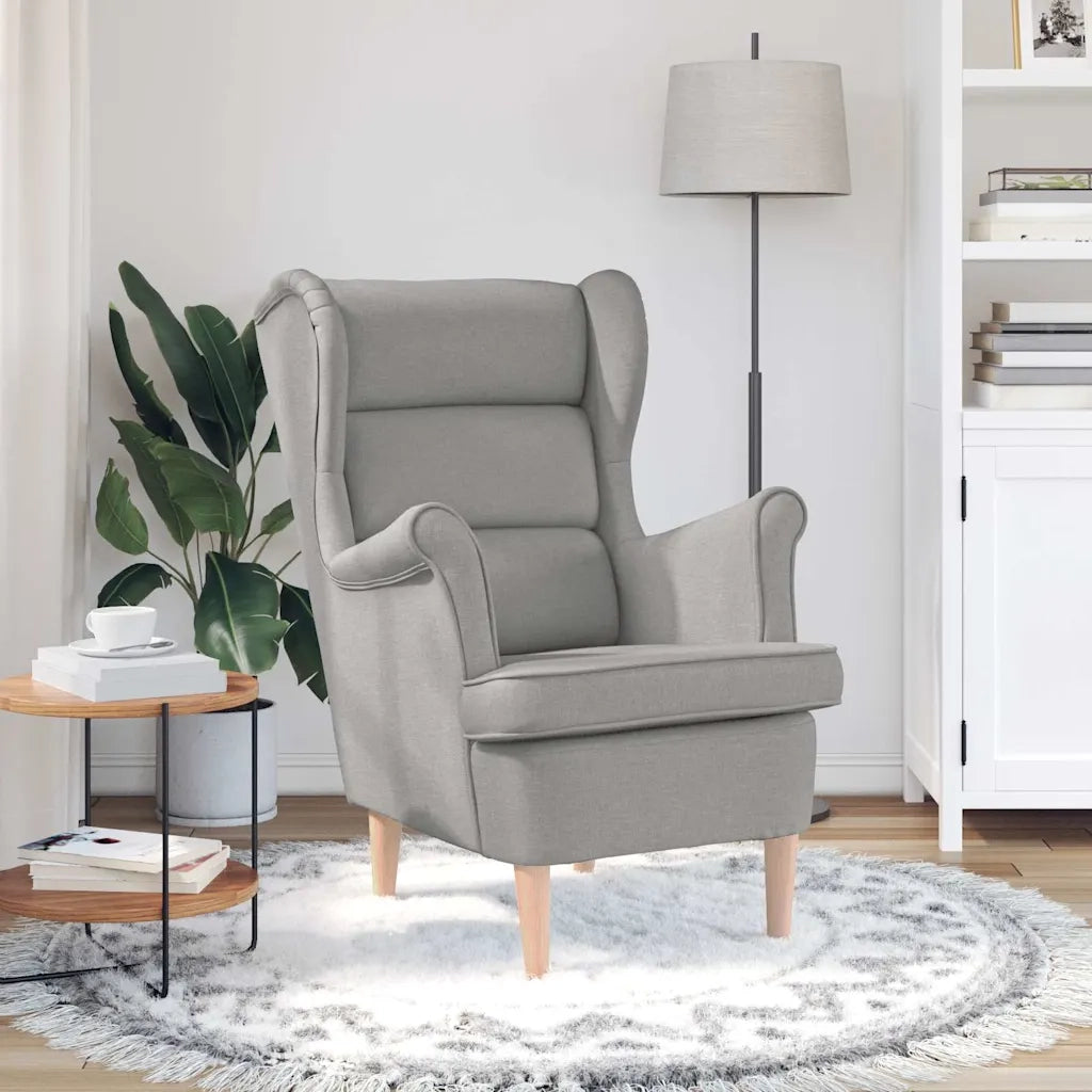 Divano Sedia-Poltrona-Poltroncina Nuvola Grigia 74x84x100 cm in Tessuto