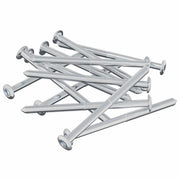 Vite 1200 pz Argento M6 x 85 mm Acciaio CFW2498627