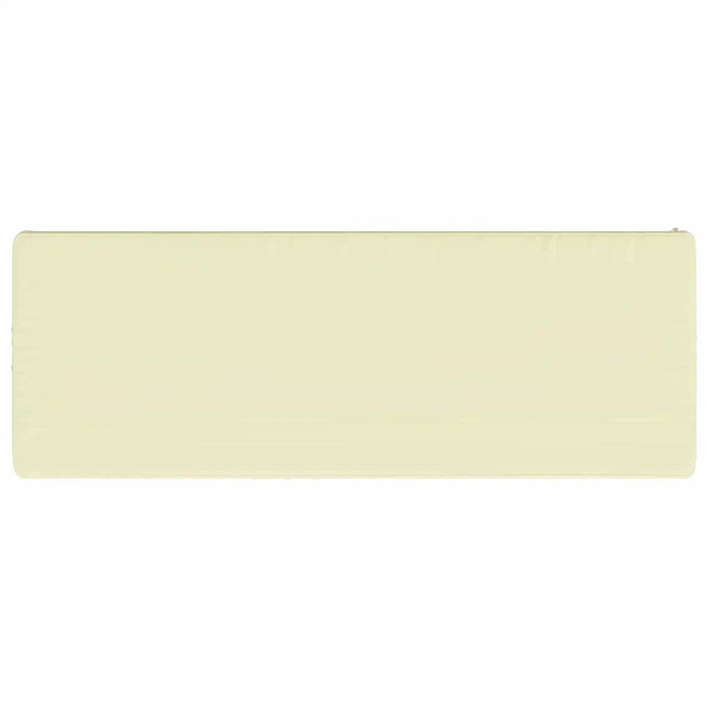 Cuscini per Panchina a 2 Pezzi VUGHT 2 pz 100% Poliestere Crema 951203