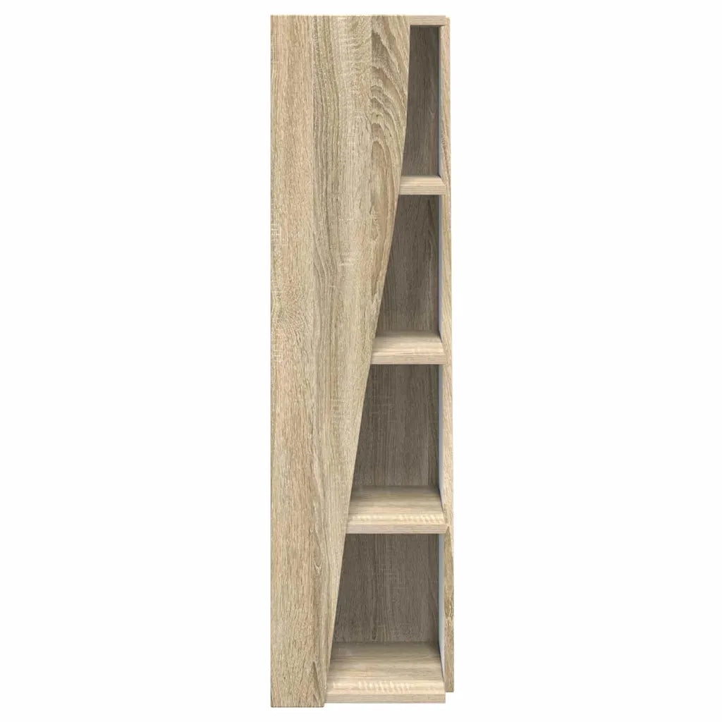 Mobile angolare Rovere Sonoma 27,5x27x102cm Legno multistrato