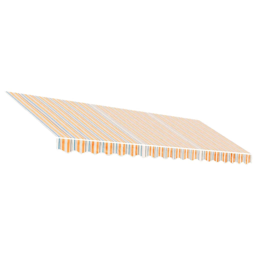 Tessuto di Ricambio per Tenda Strisce Multicolore 4,5x3 m 367728