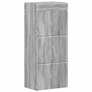 Armadio da Bagno | Mobile da Bagno a muro TULUM Grigio Sonoma 37 x 24,5 x 86 cm
