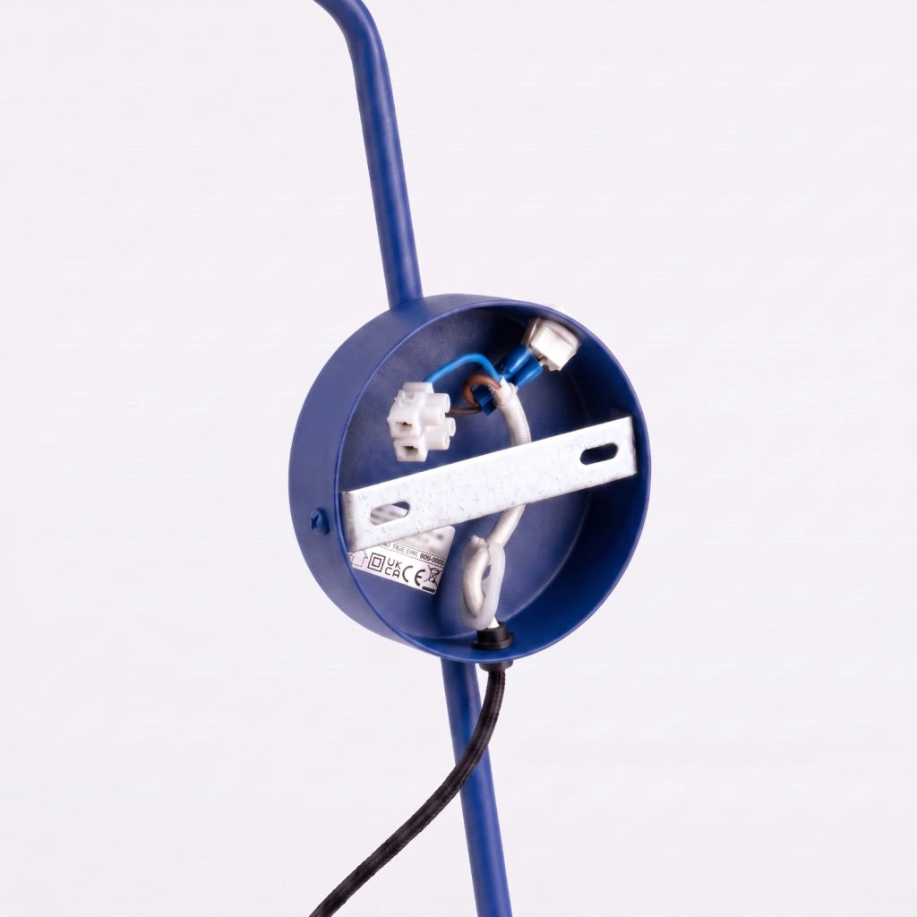 Applique NOX 1 oltremare con interruttore