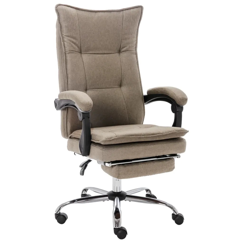 Sedia da Ufficio Grigio Talpa in Tessuto