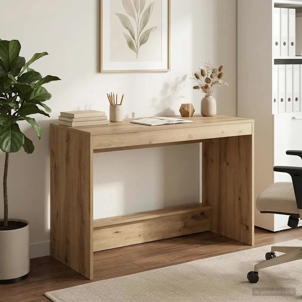 Scrivania Letto Rovere Artigianale Legno ingegnerizzato 893738
