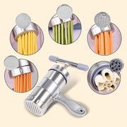 Fattore per Pasta Handmade - Acciaio Inossidabile - Diametro Regolabile - Multifunzionale - Facile da Usare - Materiale Sostenibile - Fattore per Nodi