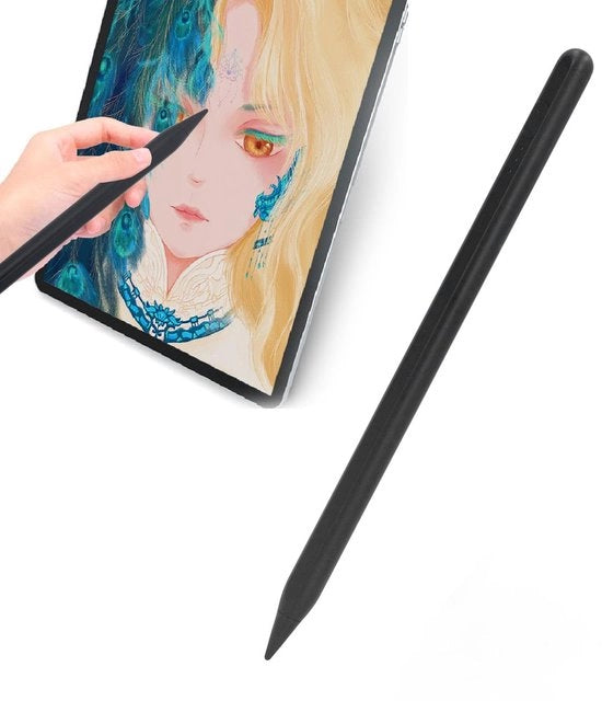 Stilo per tablet con avvolgimento della mano - sensibilità di inclinazione - punta di 1,5 mm - compatibile con dispositivi iOS - costruzione in alluminio lega