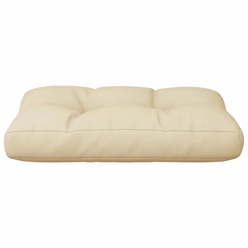 Cuscino per Pallet Beige 60x40x12 cm in Tessuto 360560