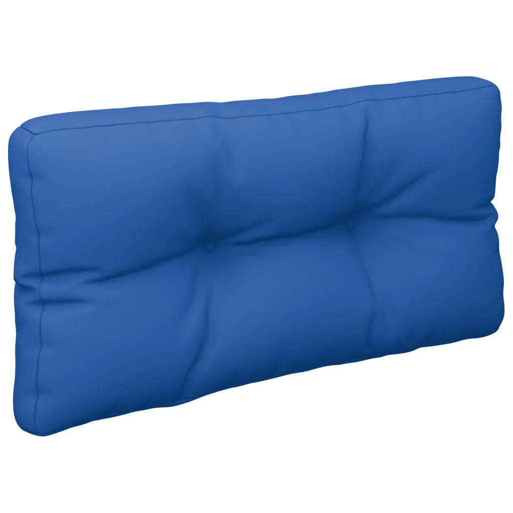 vidaXL Cuscini per Pallet 2 pz Blu Reale in Tessuto